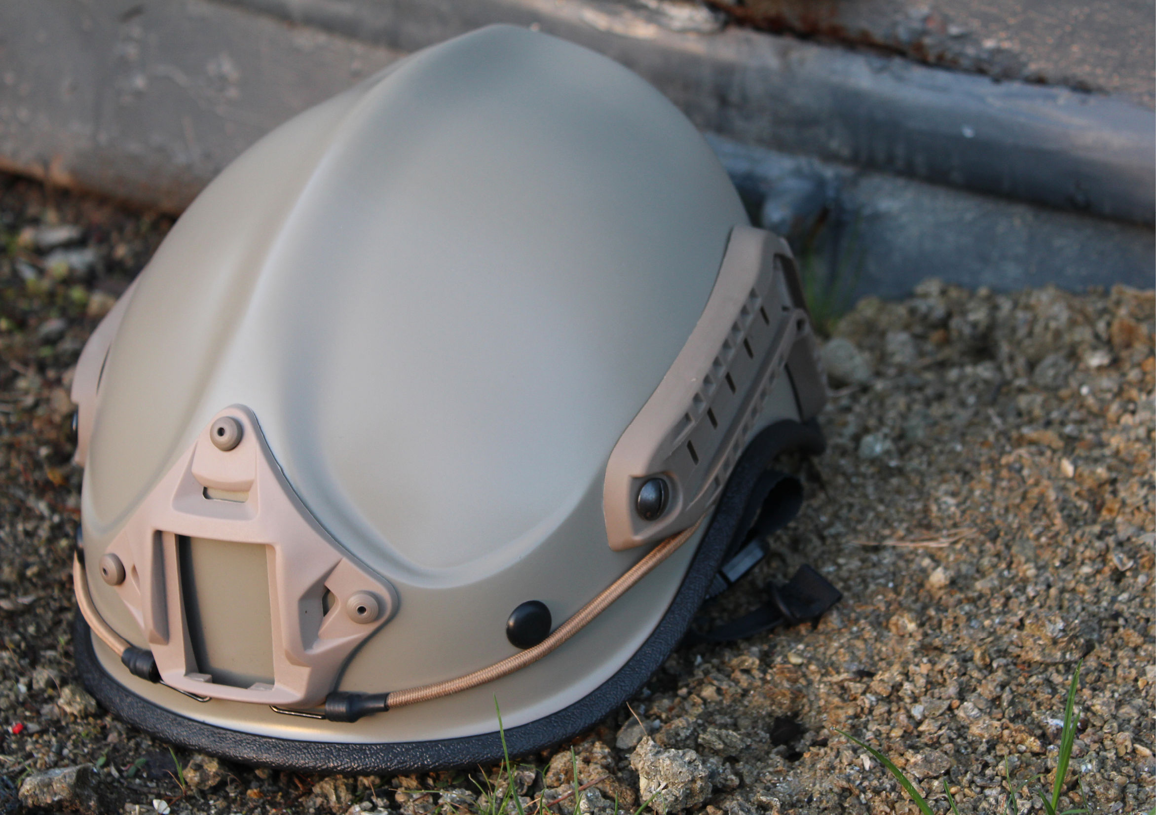 R6R prototype being drilled in the workshop on a foam buck